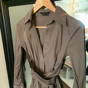 BCBG fitted blouse